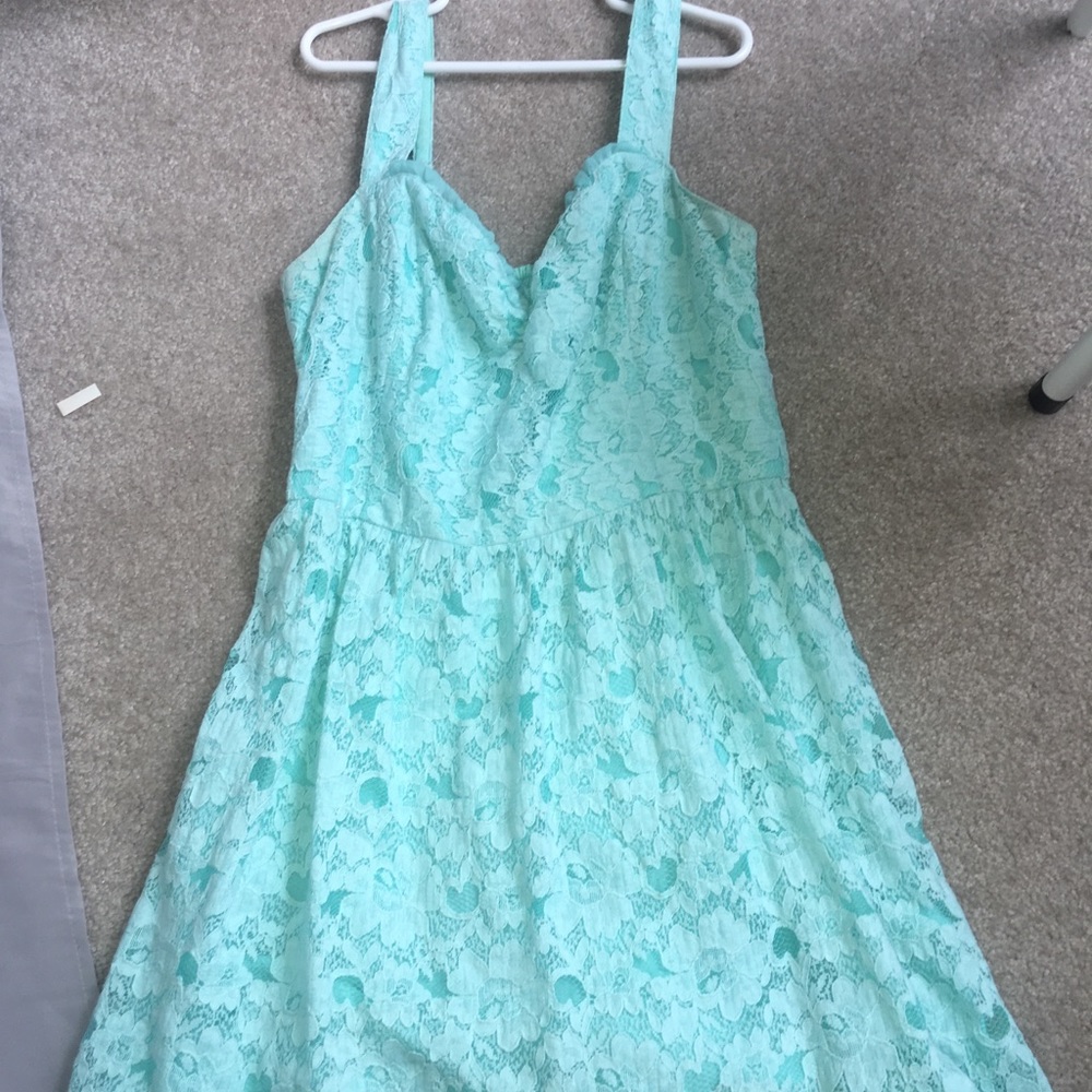 Mint Green Dress- Hollister